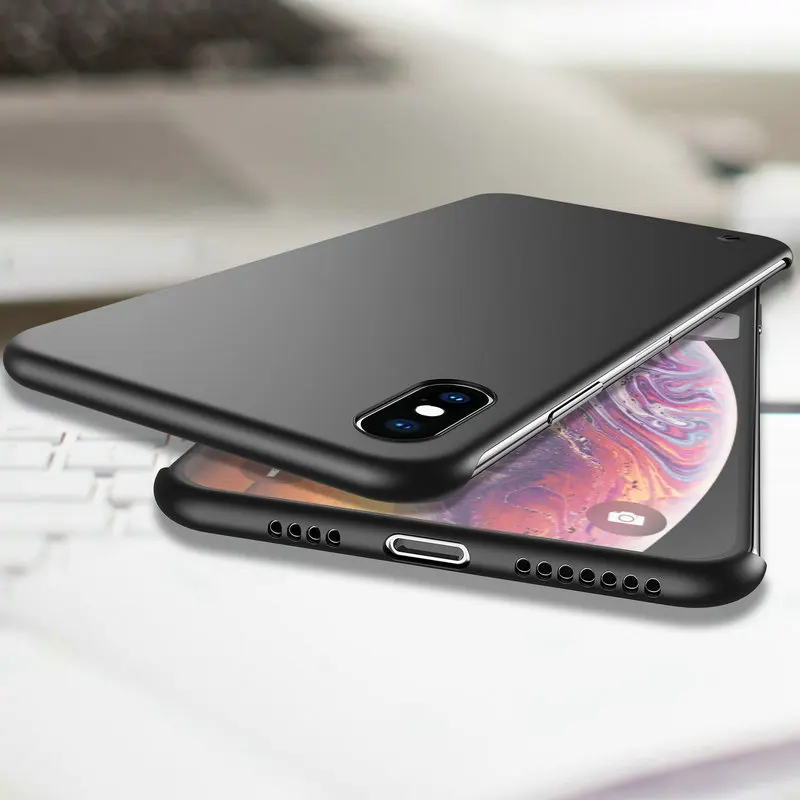 Online Shopping Frameless Frosted Hard Shell for iPhone X 8 7 6s Accessories Flexible PC Matte Phone Case for IPhone Xr Xs Max