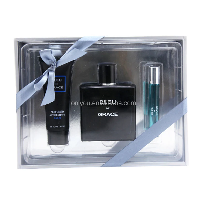 Black Bottle Men Perfume Set OEM Fragrance, 100ml+80ml+10ml - Buy