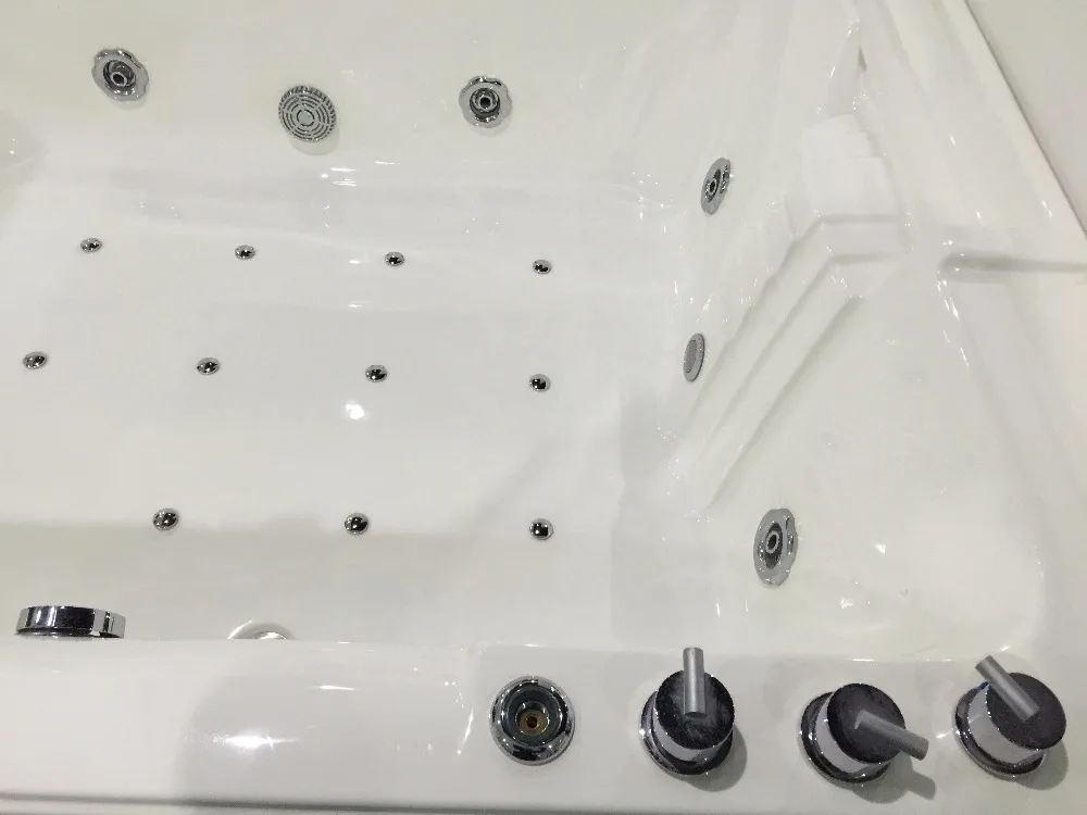 Big Size Portable 2 Person whirlpool Massage Bathtub 190x150
