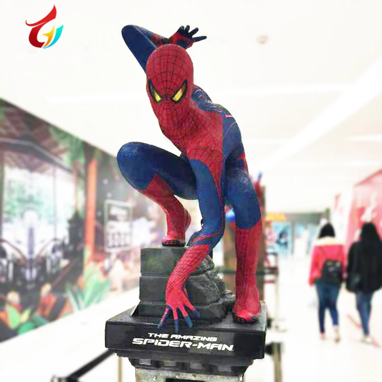 Fiberglass Life Size Movie Spiderman Statues For Sale Buy Spiderman Statue Fiberglass Statues Statues For Sale Product On Alibaba Com