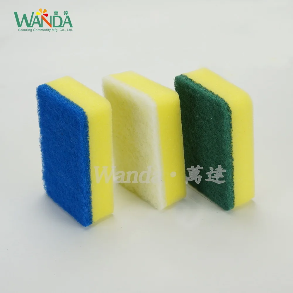 3 вида разности usages набор Губка scourer для