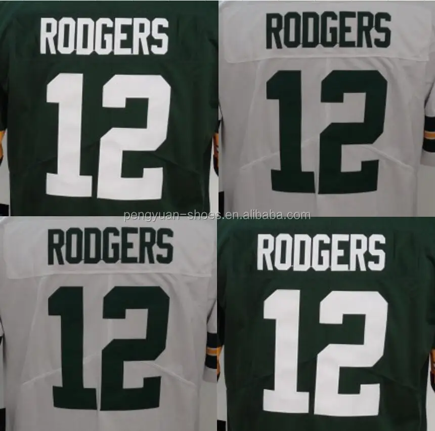 aaron rodgers football jersey