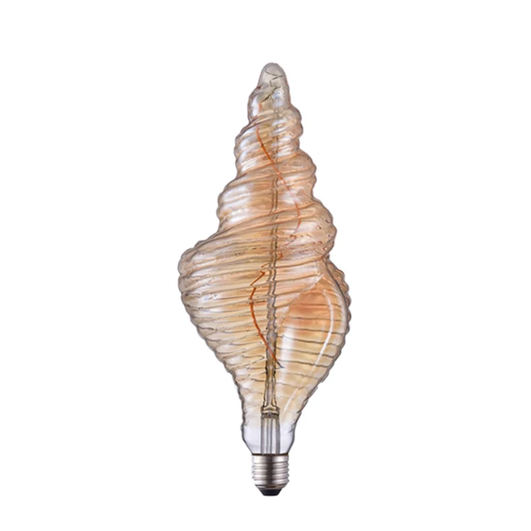 Oversized Led Filament Light Bulb 4w E27 Mushroom Shape Retro BUlb