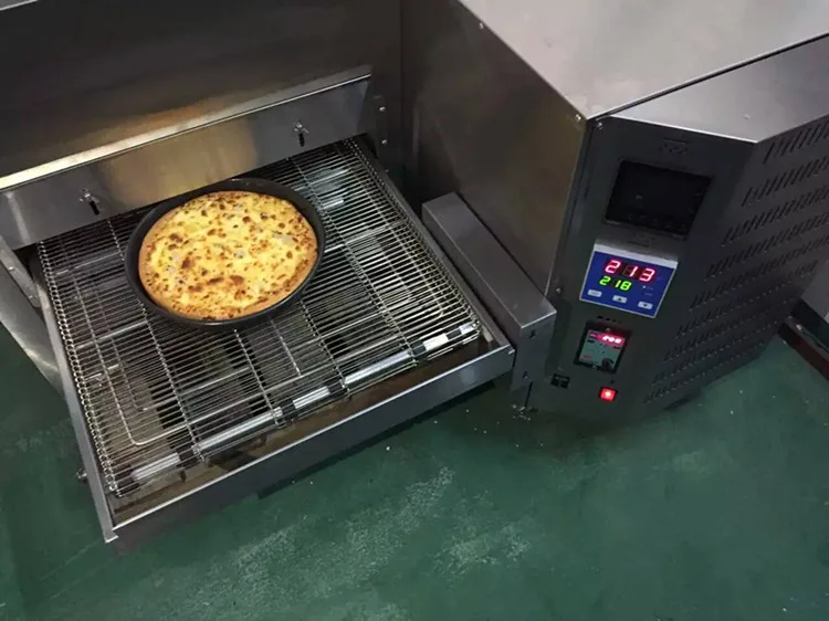 2025 Gas Type Pizza Oven  Mini Conveyor Pizza Baking Oven Price with Good Quality