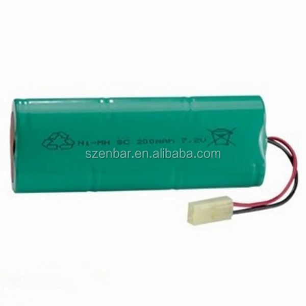 Battery pack NiMH 7.2V 2.2Ah