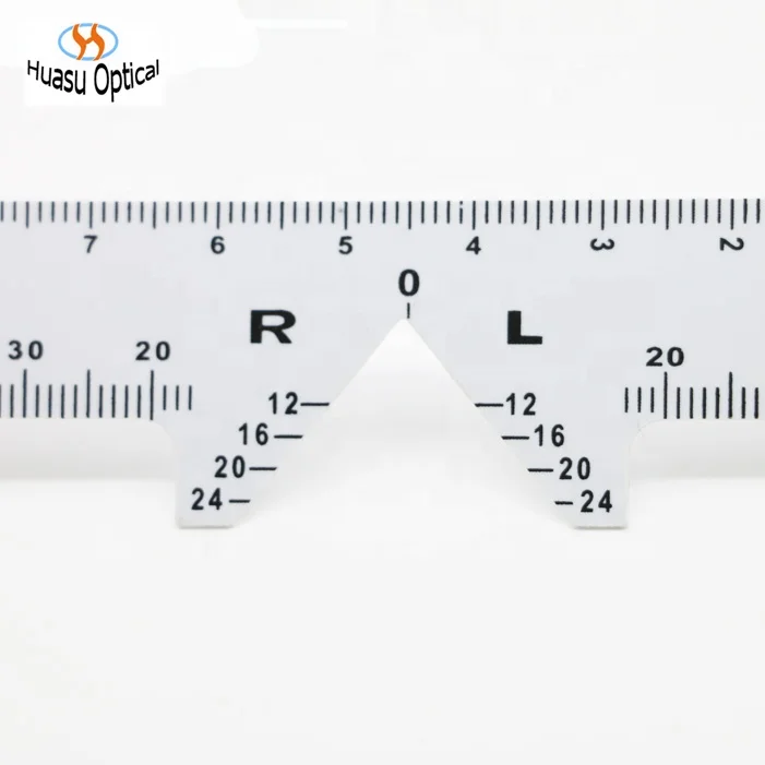 Règle PD Mesure Distance Pupillaire – Outil Précis Pour Opticiens & Hôpitaux – Plastique Robuste