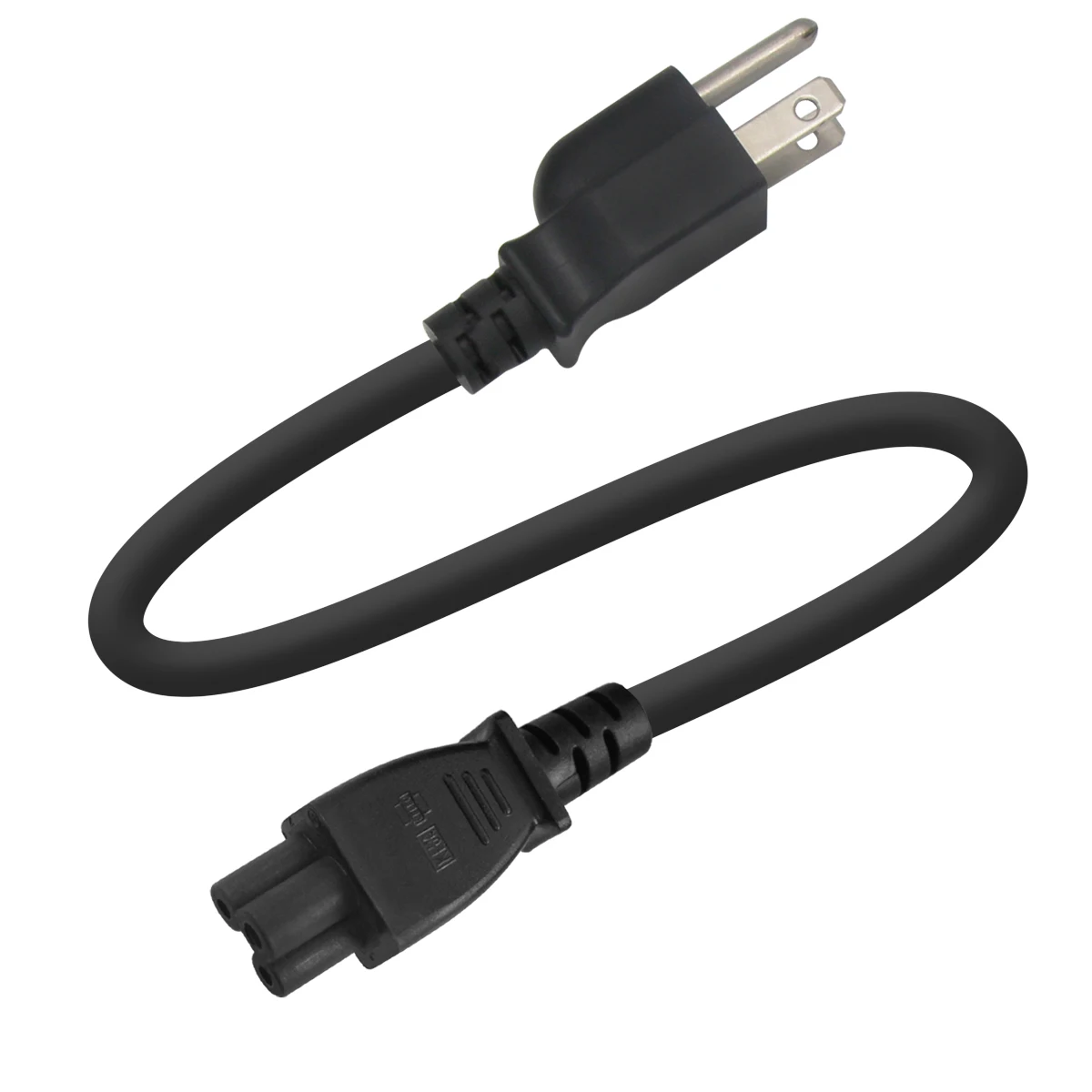 SJT 14 16AWG ac extension Cable PVC black us male to female Nema5-15P splitter y type power cord 19