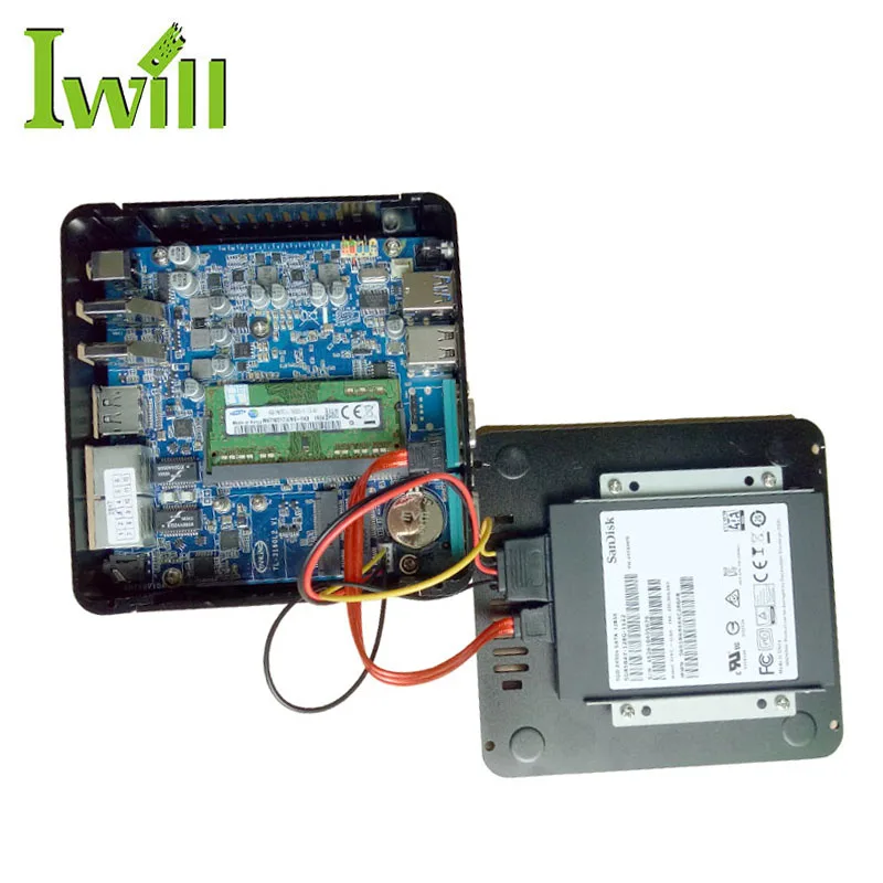 Mini PC Dual NIC - Quad Core Industrial Fanless Box PC