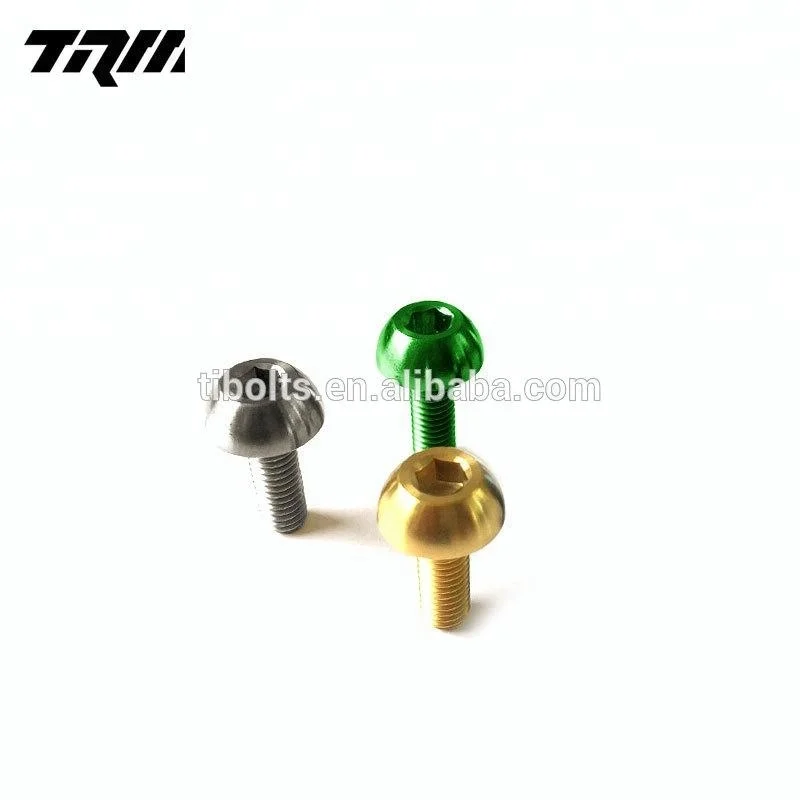 
 Ti6Al4V класс 5 титановый роторный диск болты M6x17 для мотоциклов Honda  