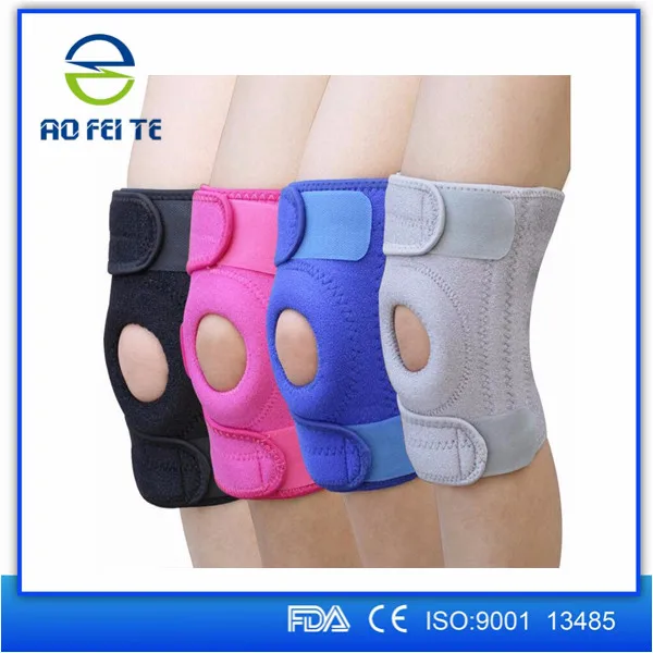 CE Neoprene Knee Support with Double Pull Spandex Knee Support for Knee Pain Relief