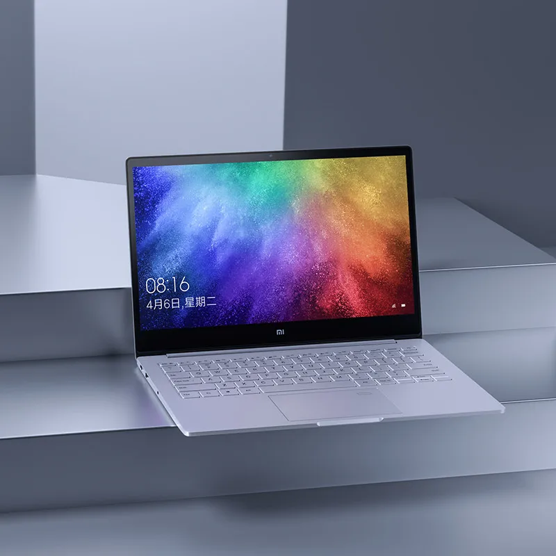 Оригинальные Xiaomi Mi Notebook Air 13,3 дюймов Mi ноутбук распознавать отпечатки пальцев на i5-8250U Intel Core 8GB 256GB SSD