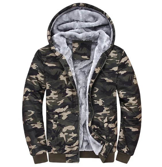 army camo hoodie mens