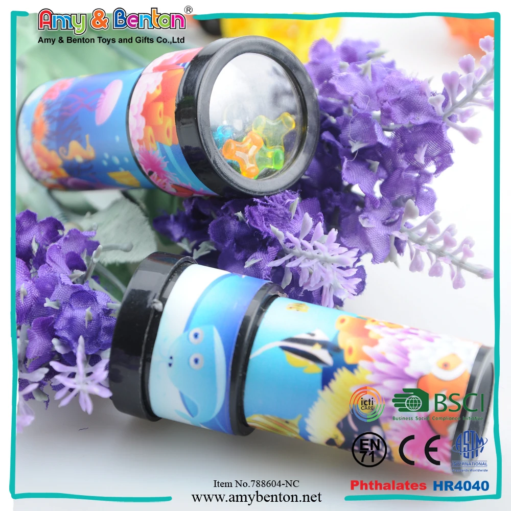 Оптовая продажа пластиковых персонализированных мини-калейдоскопических игрушек от Amybenton