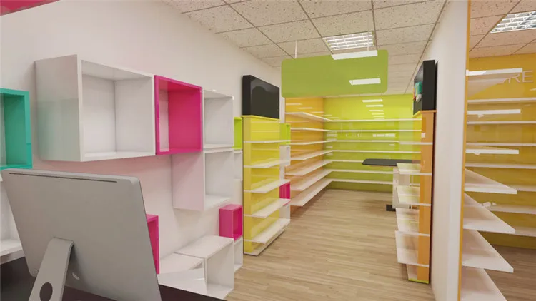 OEM Factory Made Practical Simple Stationery Shop Furniture Design