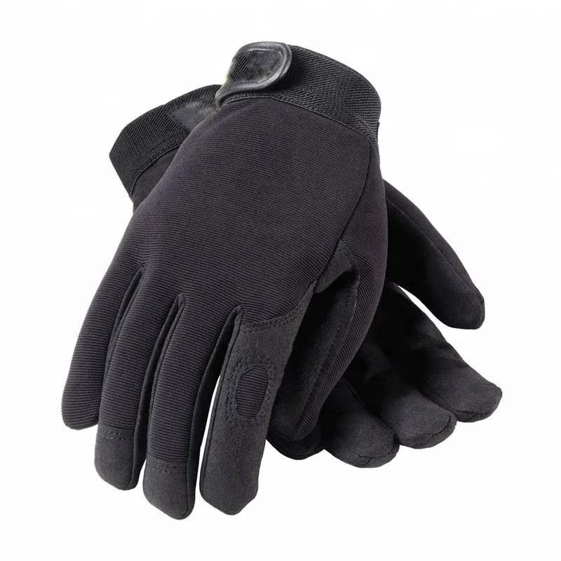 Wrench plumbing leather safety gloves construction concept.-223386