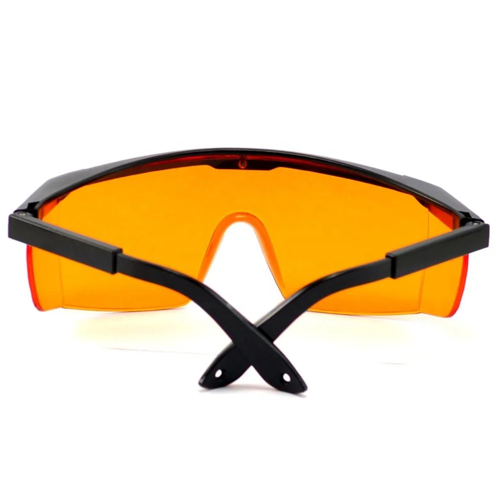 
EN166 on sale adjustable arms 200-275nm UVC light blocking PC eye protective glasses goggles in stock 