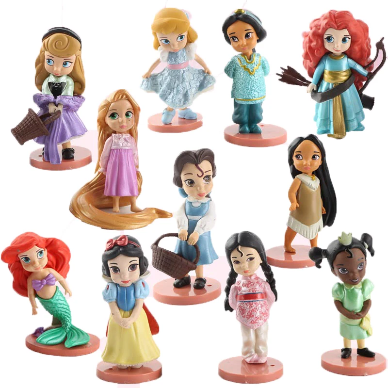 miniature princess figurines