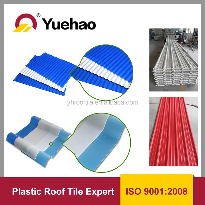 Heat and Sound Insulation PVC Roof Tile for Shed,pvc Flexible Plastic Roofing Sheet Building Materials