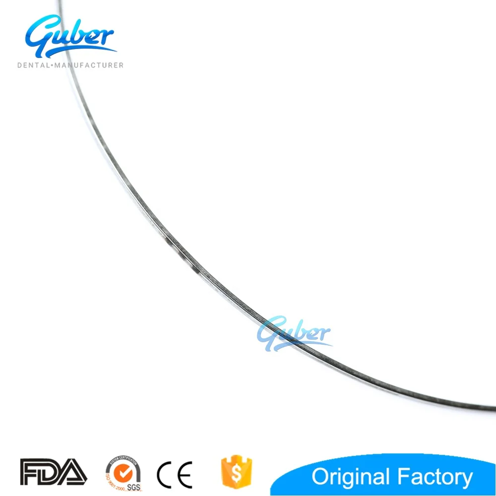 
 Dental Orthodontic Materials Super Elastic Orthodontic Arch Wire Niti  