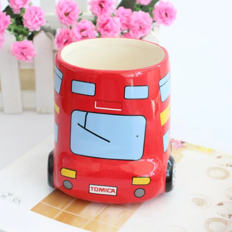 Buy Wholesale China Cartoon Double Decker Bus Mugs Hand Painting Retro  Ceramic Cup Coffee Milk Tea Vintage Style Car Mug & Hand Painting Retro  Ceramic Cup at USD 2.5