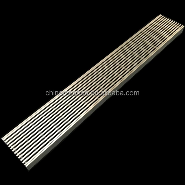 3000mm Length Stainless Steel Linear Bathroom Shower Drain Grates Covers