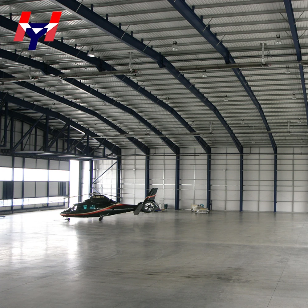 Cheap Industrial Space Saving Custom Steel Structure Metal Frame Helicopter  Airplane Aircraft Hangar Warehouse Prefabricated - China Hangar, Hangar  Prefabricated