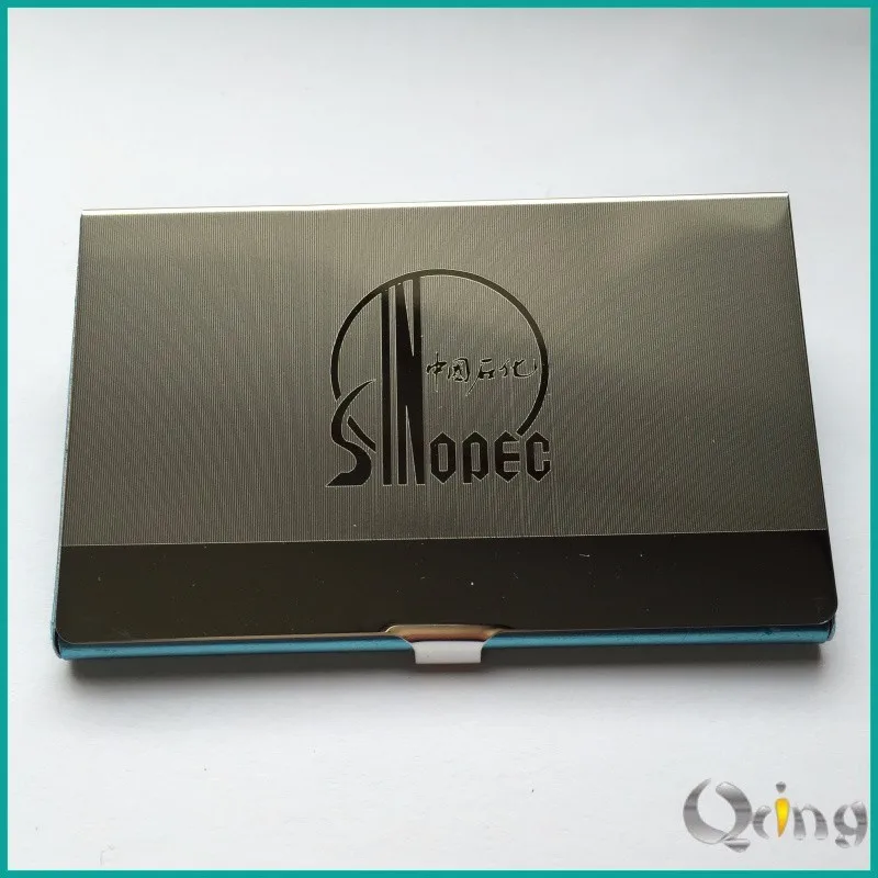 Визитница с лазерным логотипом