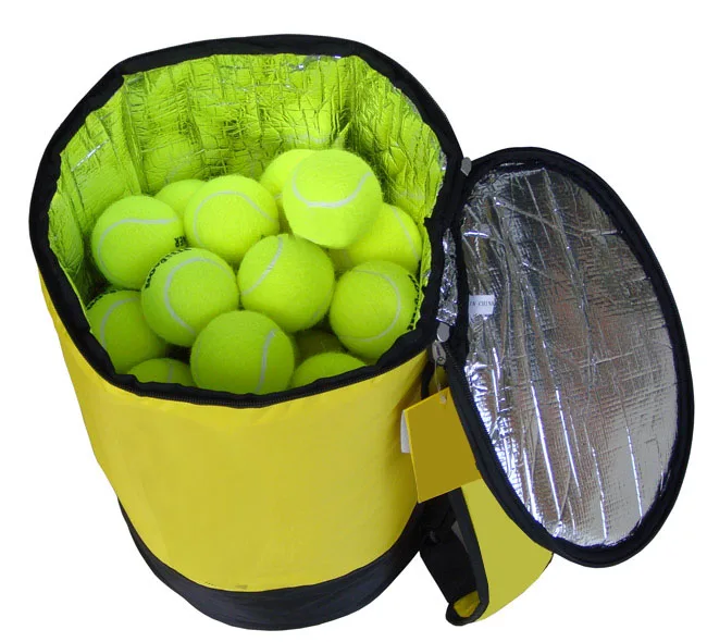 Large Capacity Tennis Sports Bag Barrel Shape Tennis Ball Bag Brand