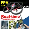 WLToys V666 5 8G FPV 4CH RC Air Plane Real Time Camera And Monitor RTF VS