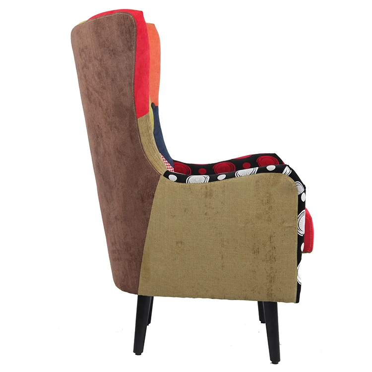 Armchair Amazon Poltrone Patchwork Modern Accent Chair Patchwork