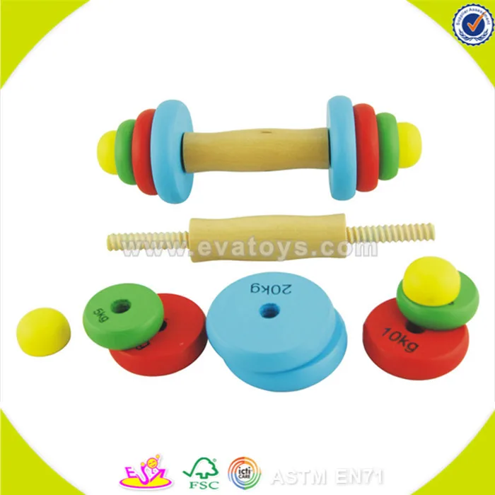Albany azalma Atlatmak  Yeni Ürünler Ahşap Çocuklar Dambıl Oyuncaklar Sıcak Satış Bebek Ahşap Oyuncak  Dambıl Seti W01a006 - Buy Toy Dumbbell,Toy Dumbbell,Toy Dumbbell Product on  Alibaba.com