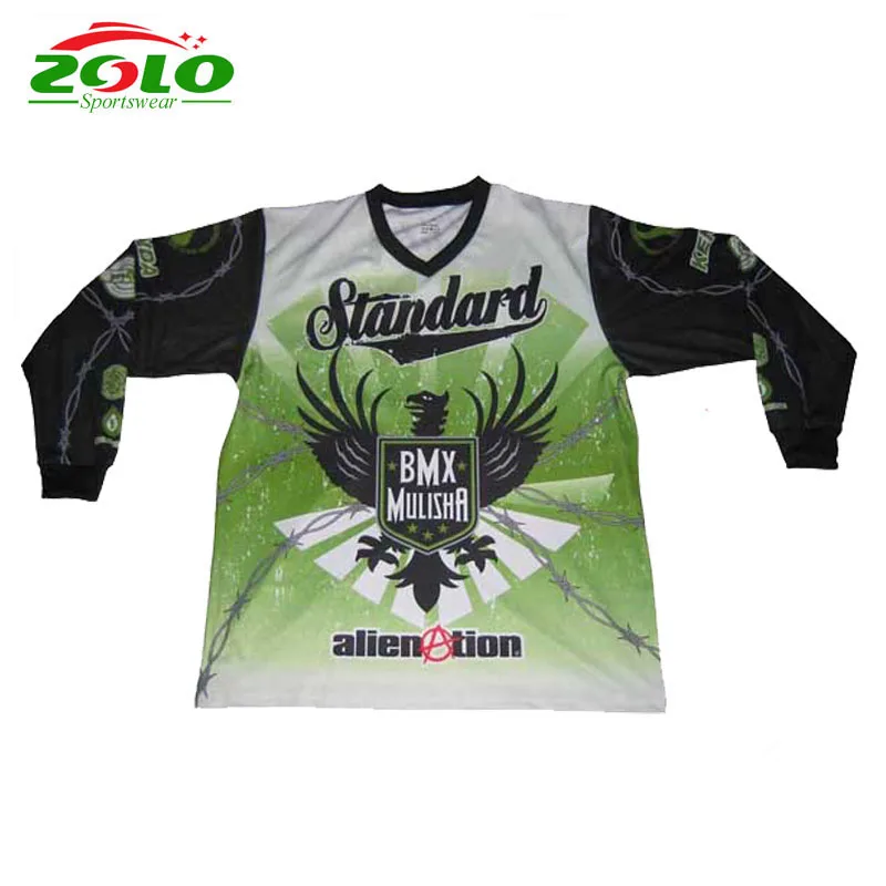 Мотоциклетная рубашка с V-образным вырезом и принтом в виде