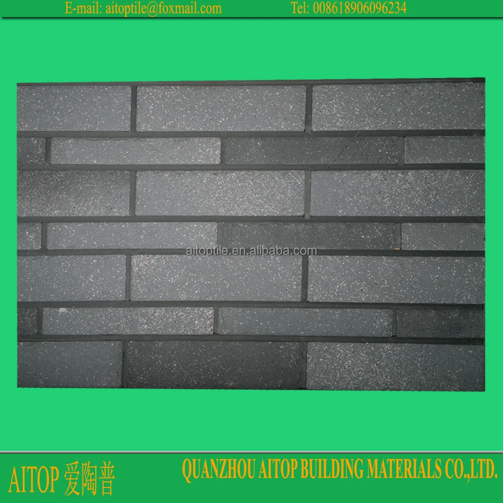 Оптовая продажа 60x240 мм облицовочная плитка для фасада виллы наружная глиняная кирпичная влажная