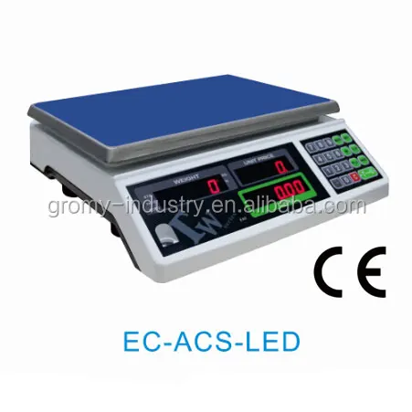 Acs 3kg 6kg 15kg 30kg High Precision Small Electronic Weighing