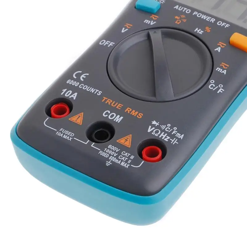 Handheld 6000 Count True RMS 550V Voltage protection Voltmeter Digital Multimeter