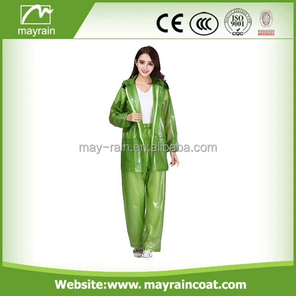 Pvc Rain Pants Rain Wear Rain Suits Plastic - Buy Clear Plastic Rain ...