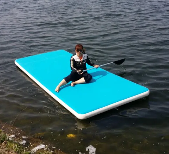 Customization Size Inflatable Floating Island Water Mat Dock