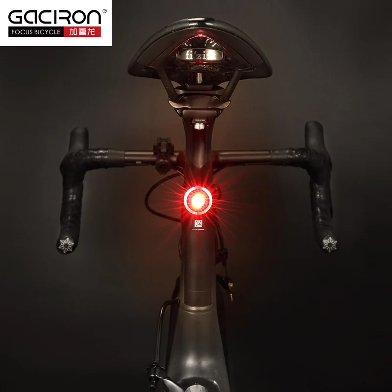 Gaciron W06 Intelligent Smart Flashing Safety USB Rechargeable Led Bike  Rear Light