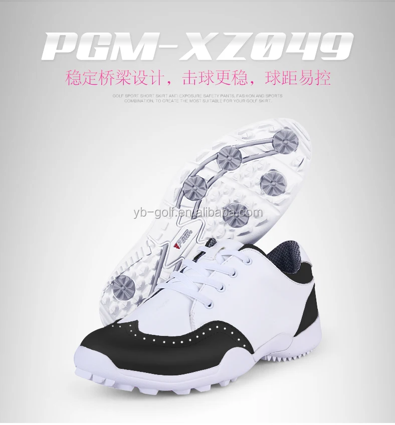 Higthly Quality Ladies Golf Shoes With Fashion Design 2016 New Type