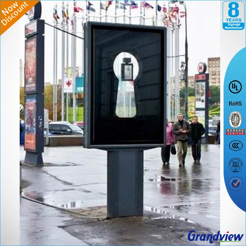 Outdoor Standing LED Rolling Poster Billboard for Effective