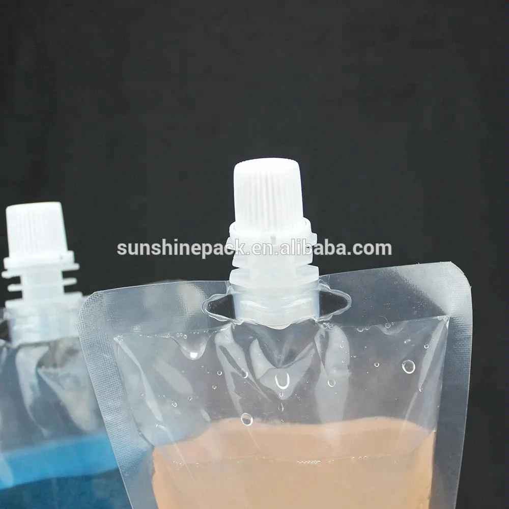 Drink Pouch with Spout Packaging Beverage Bag With Plastic Packaging Baby Food Spout Pouch