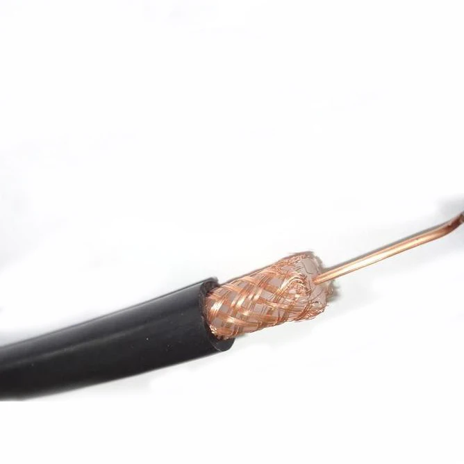 Factory Outlet 75 Ohm RG6/RG59 Coaxial Cable - Thin & Flexible for Various Applications