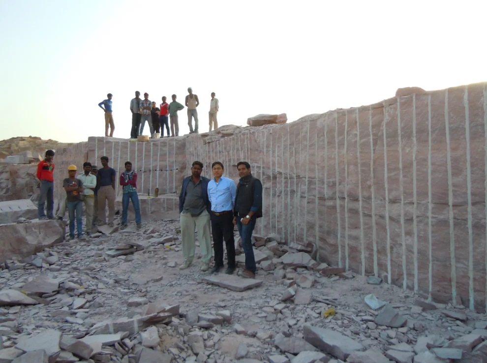 Расширенный раствор, расширенный цементный гранит, каменный карьер для демонтажа