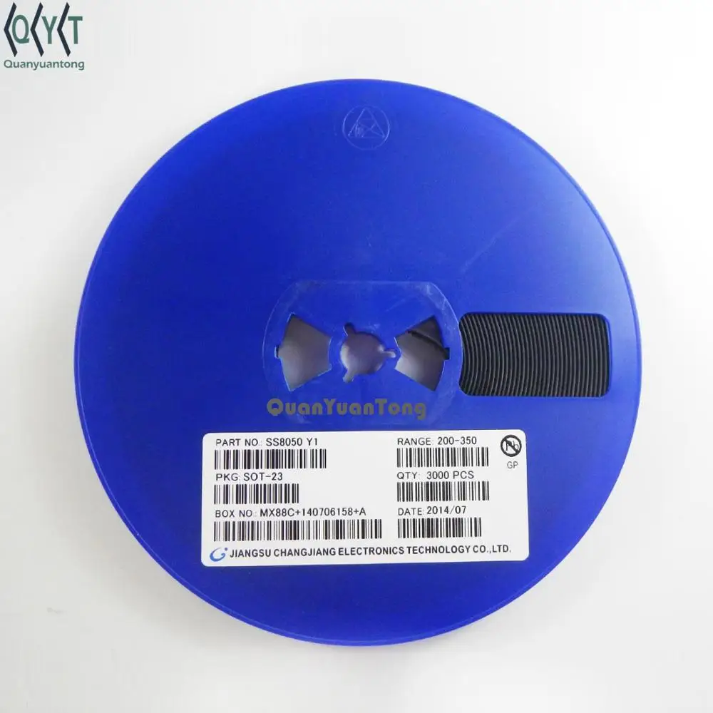 250x SOT-23 SS8050-Y1 NPN Transistor – 25V, 1500m Produktbild-Vorschau 2