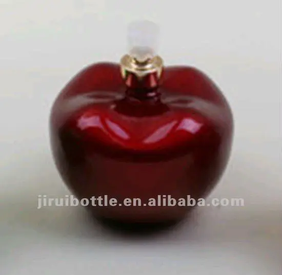red apple perfume bottle