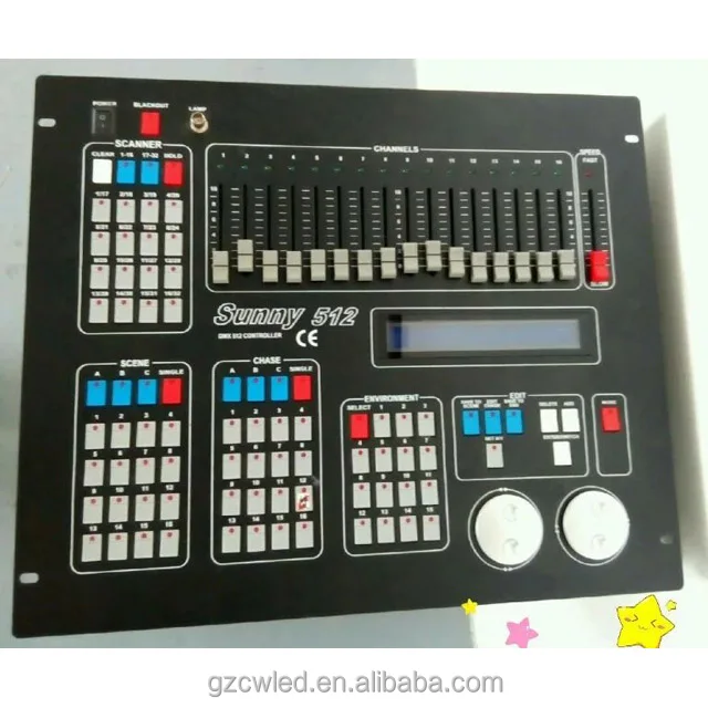 DMX512 Controller - High Quality Touch Screen for Stage Lights