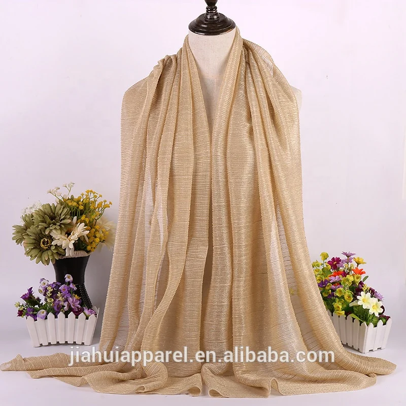 SOL soonerorlater Sparkling Scarf KHAKI Watercolour Effect Soft