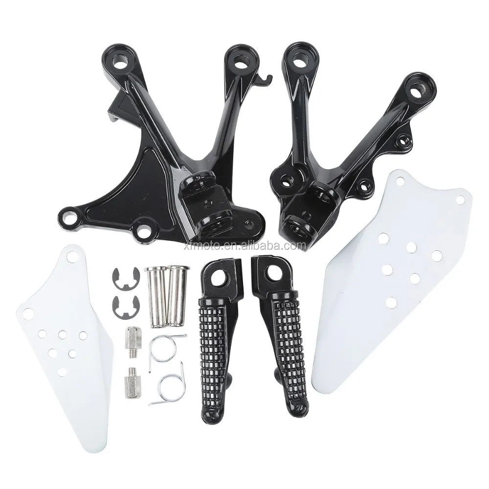 XFMT Footrest Motorcycles Foot Pegs,For Kawasaki Ninja ZX6R