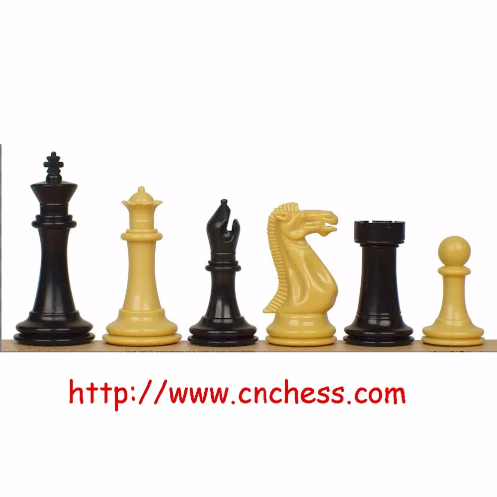 Forest Green Tournament Chess Set - Complete With Pieces, Board & Bag For Clubs & Schools - View #2