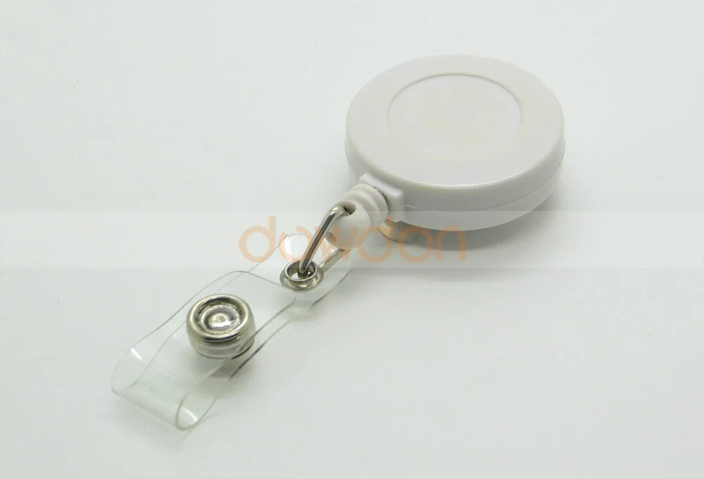 Nicfaky 2 Bobine Per Badge – Retrattile YOYO SKI Pass ID Card Holder Colore: Nero Quantità: 2 Pezzi - Foto 11